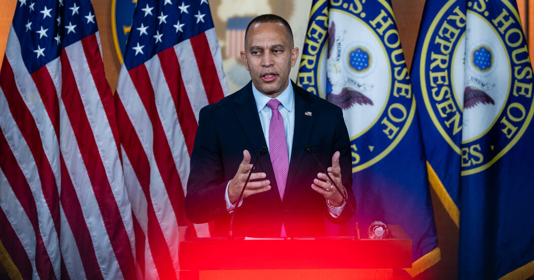 Jeffries Works With N.Y. Democrats to Weaken G.O.P. Control of the House