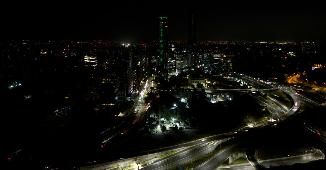 Chile Declares Curfew as Power Outage Sweeps Across Country