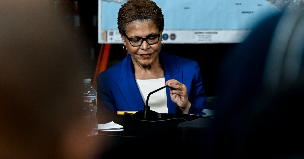 Los Angeles Mayor Karen Bass Faces a Leadership Test