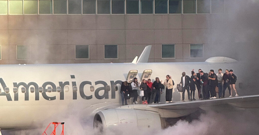 Plane Fire at Denver Airport Forces Passengers to Evacuate Onto Wing